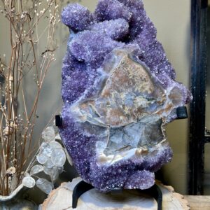 Speciale amethist op standaard