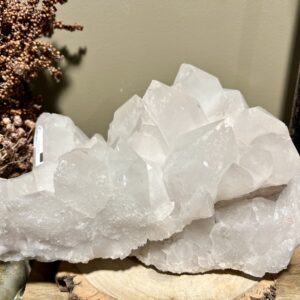 Grote bergkristal cluster