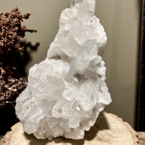 Grote bergkristal cluster