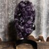 Amethist op zwarte standaard Uruguay - Thumbnail Image 1