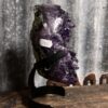 Amethist op zwarte standaard Uruguay - Thumbnail Image 2