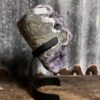 Amethist ‘bubbel’ op zwarte standaard - Thumbnail Image 3