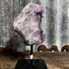 Amethist op zwarte stalen voet - Thumbnail Image 2