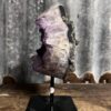 Amethist op zwarte stalen voet - Thumbnail Image 4
