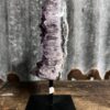Amethist op zwarte stalen voet - Thumbnail Image 4