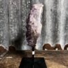 Amethist op zwarte stalen voet - Thumbnail Image 5