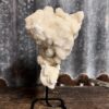 Calciet druzy op zwarte stalen voet - Thumbnail Image 2