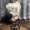 Calciet druzy op zwarte stalen voet - Thumbnail Image 4