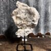 Calciet druzy op zwarte stalen voet - Thumbnail Image 5